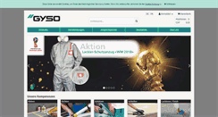 Desktop Screenshot of gyso.ch